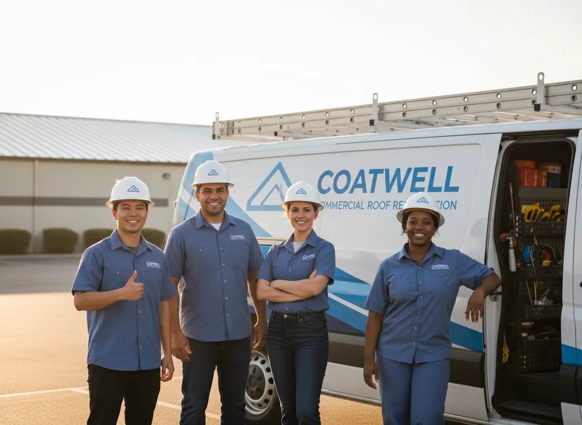 Commercial roof coating company in Bannock, OH